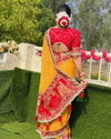 Tew Pure Viscose Zari Work Bandhani Sarees Wholesale Suppliers In Mumbai